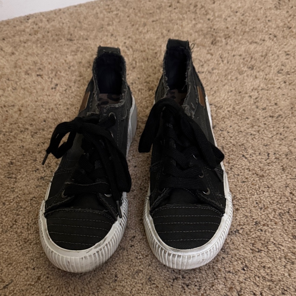 Black Blowfish Sneakers. Size 9.  Only worn once